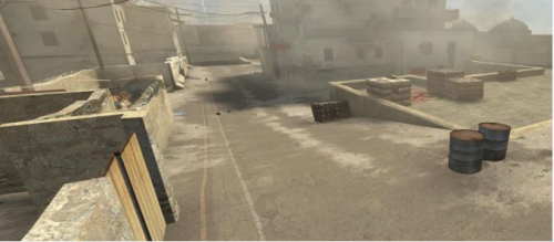 Карта de_dust2 з CS:GO для CSS