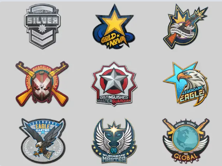 Пак графіті "Звання з CS:GO"